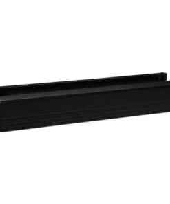 Paddock Slim Master 12" Telescopic Letterplate for UPVC Doors - 36-70mm