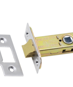Architectural Tubular Latch Ce / Fd / Certifire - Hang Up Box 63mm Matt Black/Brassed and Chrome/Satin Chrome -Each