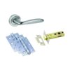 Internal Fire Door Pack - Lincoln (3pcs Ce7 75mm Tub Latch) 76 Mm Chrome Plated Pack