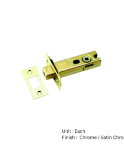 Tubular Dead Bolt Ce / En12209 / Certifire / Fd - Prepack 63mm Chrome / Satin Chrome Each