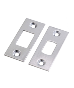 Strike Plate Forend For Tubular Dead Bolt Ce - Available in Multiple Finishes - Each