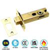Tubular Dead Bolt Ce / En12209 / Certifire / Satin Chrome Each