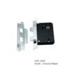3 Lever Rebated Sash Lock - Prepack 63mm - Chrome Plated and Electro Brass - Each