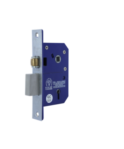 Bs3621 5 Lever Sash Lock (3k74) Retro Fit 66mm, 76mm - Satin Stainless and Electro Brass - Each