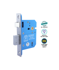 Bs3621 Zenith 5 Lever Sash Lock (Smallest Case) 66mm, 76mm - Satin Stainless and Polished Stainless - Each