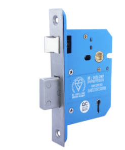 Bs3621 Zenith 5 Lever Sash Lock (Smallest Case) 66mm, 76mm - Satin Stainless and Polished Stainless - Each
