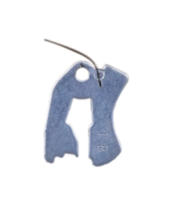 Lever For Retro Mortice Locks - Pack Of 10 - No 1 Zinc & Yellow Passivated Pack
