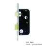 3 Lever Sash Lock (114264) 51mm Chrome Plated Each