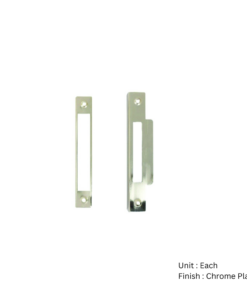 Rebate Set For 3 Lever Sash Lock - Flush Type 13mm Chrome Plated Each