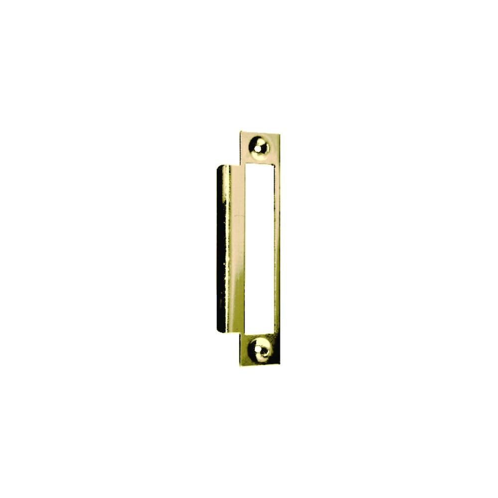 Mortice Lock Keep Plate X 5 Electro Brass Each