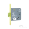 3 Lever Dead Lock Ce / En12209 / Certifire / Fd - Available in Multiple Finishes