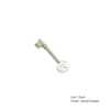 Zinc Key Blank For 3 Lever Locks - Pack Of 10 Other Nickel Plated Pack