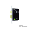 Bathroom Lock 63mm Chrome Plated Each