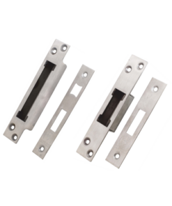 Face Plate And Striker Plate Bs3621 5 Lever Sash Locks Matt Black Each