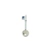 Brass Key Blank For 5 Lever Locks - Pack Of 10 (Kb2) - Pack Of 10 Nickel Plated Pack