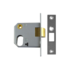 Mortice Oval Nightlatch (2332) Retro Fit 66mm and 76mm - Satin Nickel Each