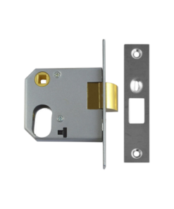 Mortice Oval Nightlatch (2332) Retro Fit 66mm and 76mm - Satin Nickel Each