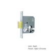 Architectural Euro Profile Mortice Dead Lock - Ce / Certifire / Fd 63mm, 76mm - Available in Multiple Finishes - Each