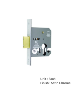 Architectural Euro Profile Mortice Dead Lock - Ce / Certifire / Fd 63mm, 76mm - Available in Multiple Finishes - Each