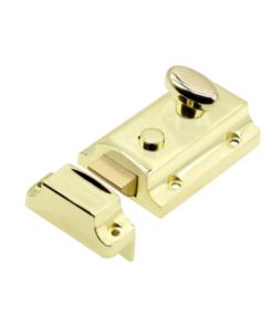 Traditional Night Latch 60mm Cylinder with Different Finish Each