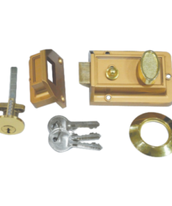 Bird Type Contract Night Latch 60mm Rose Gold / Brass Cyl Each