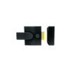Nightlatch (Narrow) - Slanted Case 40mm Black Each