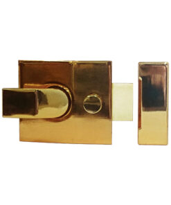 Nightlatch - Slanted Case 60mm Electro Brass Each