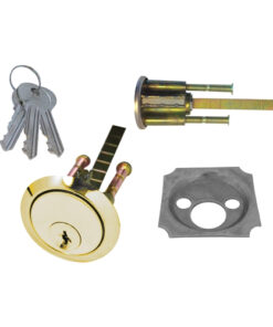 Premium Rim Cylinder - 3 Keys With Multiple Finish Each