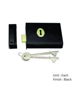 Rim Dead Lock 100 X 76m Epoxy Black Each