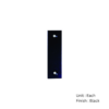 Plate For Reverse Bolt Rim Lock Epoxy Black Each