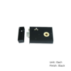 Rim Latch With Locking Snib 100 X 76mm with Different Finish Each
