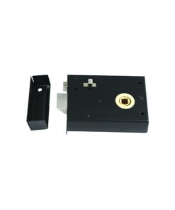 Rim Latch With Locking Snib 100 X 76mm with Different Finish Each