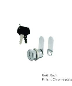 Sichern Universal Cam Lock Chrome 25mm 25mm Chrome Plated Each