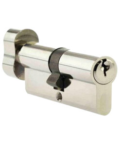 Euro Profile Cylinder And Turn - To Pass 35/35 Satin Chrome Each