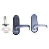 Code Lock With Clutch Mechanism Satin Chrome Each