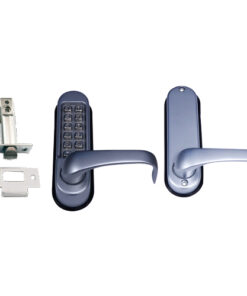 Code Lock With Clutch Mechanism Satin Chrome Each