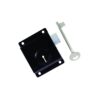 Contract Press Lock C/W 1 Key 65mm Epoxy Black Each