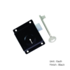 Contract Press Lock C/W 1 Key 65mm Epoxy Black Each