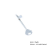 Press Lock Key - Pack Of 10 Other Nickel Plated Pack