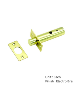 Door Rack Bolt - 2 + 1 Key 60mm with Multiple Finish Each