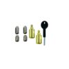 Heavy Duty Sash Stop - Pack Of 2 Plus 1 Key with Different Finish Each