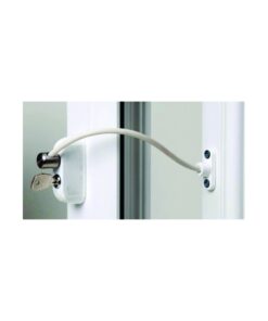Stylo Suite Door Handle on Lockplate Polished Chrome/Satin Chrome - latchplate