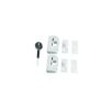 Window Toggle Lock Wooden - 2 + Key (8k101) Epoxy White Each