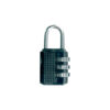 3-Digit Combination Padlock Tri Circle 25mm and 38mm Black Each