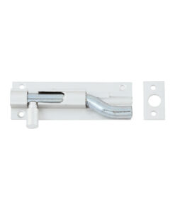 Aluminium Barrel Bolt - Necked 76mm and 100mm Satin Anodised Each