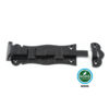 Black Antique Scroll Straight Door Bolt 75mm and 100mm Epoxy Black Each