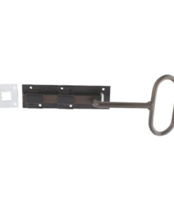 Steel Bow Handle Bolt C/W Receiver Plate 300mm, 450mm and Different Finish Each