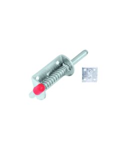 Animal Spring Bolt C/W Staple with Multiple Sizes and Finish Each