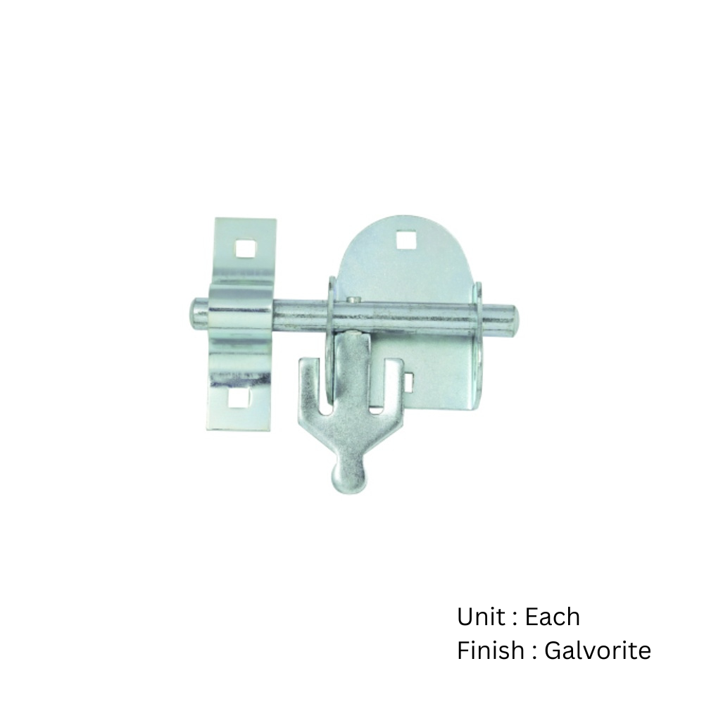 Oval Pad Bolt 100mm with Different Finish Each