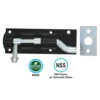 Necked Tower Bolt 100mm,150mm with Bright Zinc Plated and Epoxy Black Each